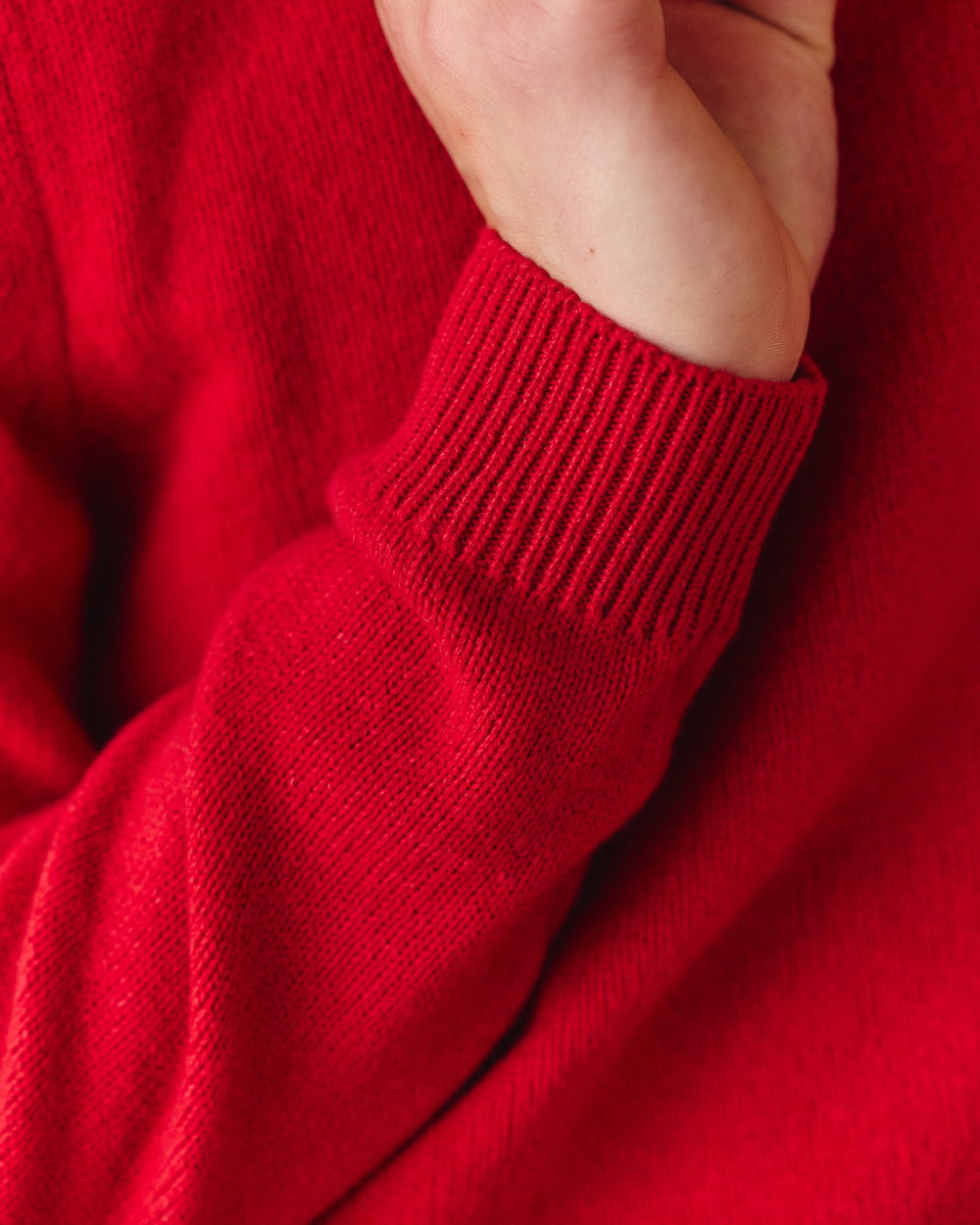 Le pull à col Cachemire