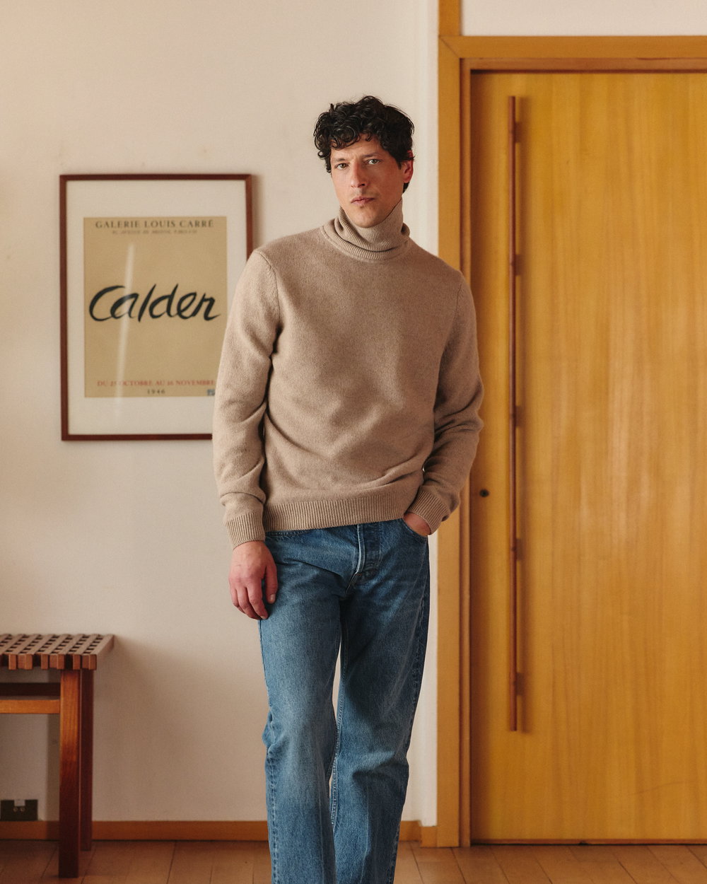 Le pull à col Cachemire