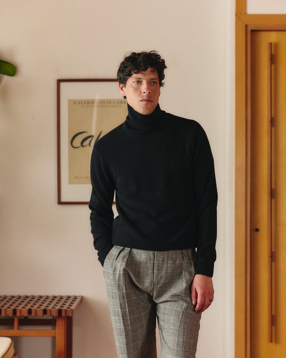 Le pull à col Cachemire