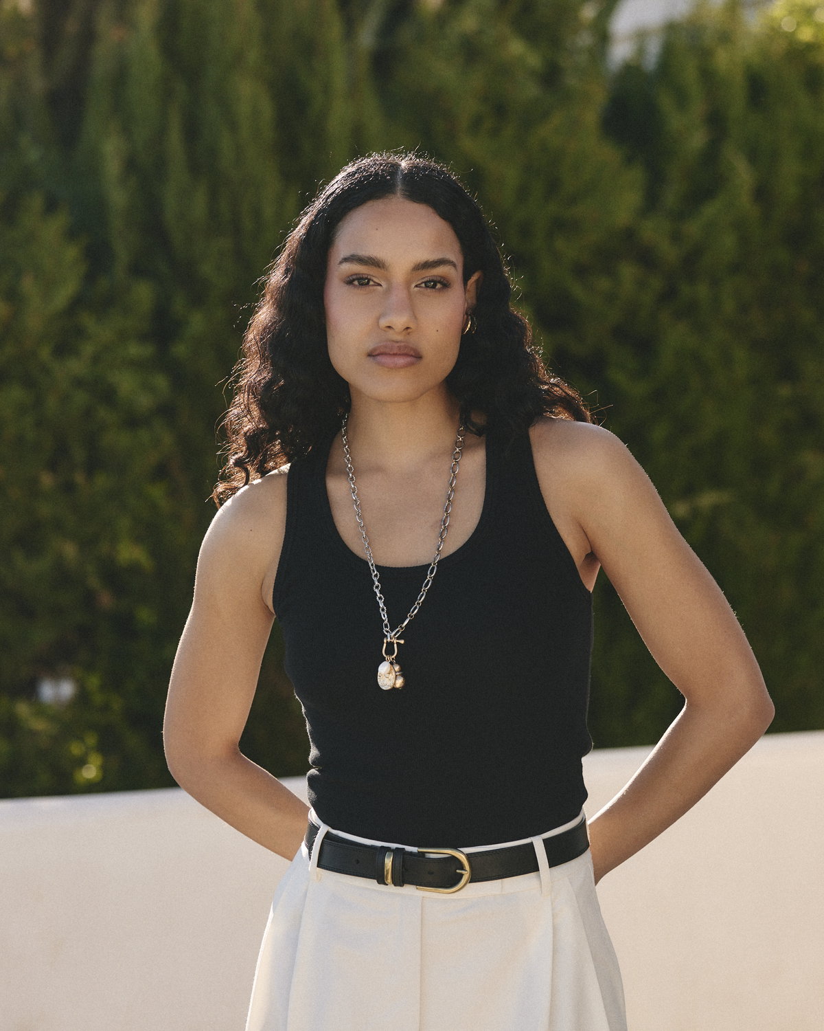 Le tanktop à côtes