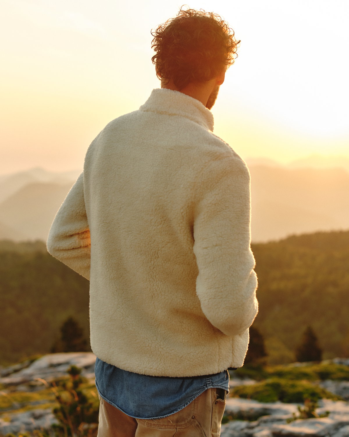 Die WoolPure® Fleecejacke