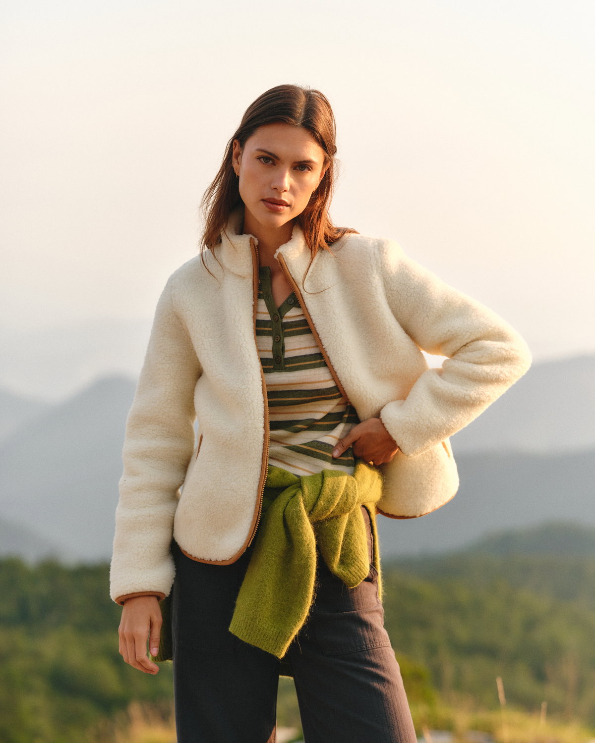 De WoolPure® Fleece jasje
