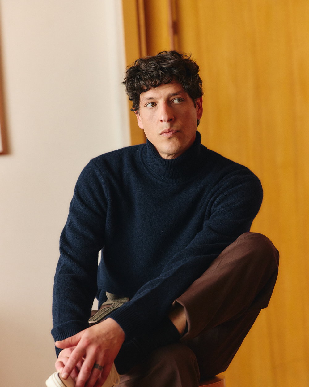 Le pull à col Cachemire