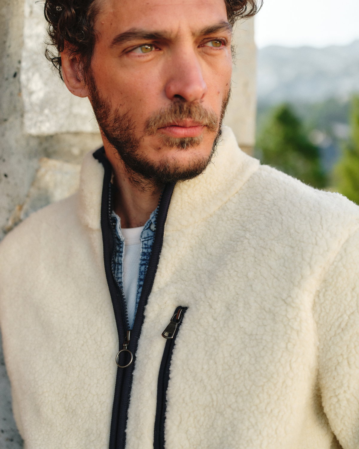 Die WoolPure® Fleecejacke