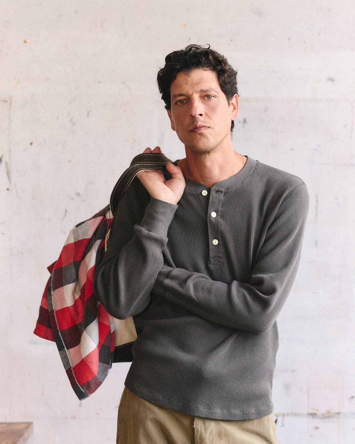 Het Henley shirt.
