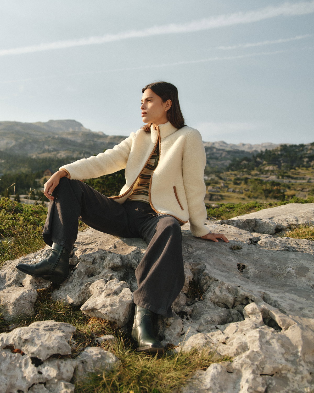De WoolPure® Fleece jasje