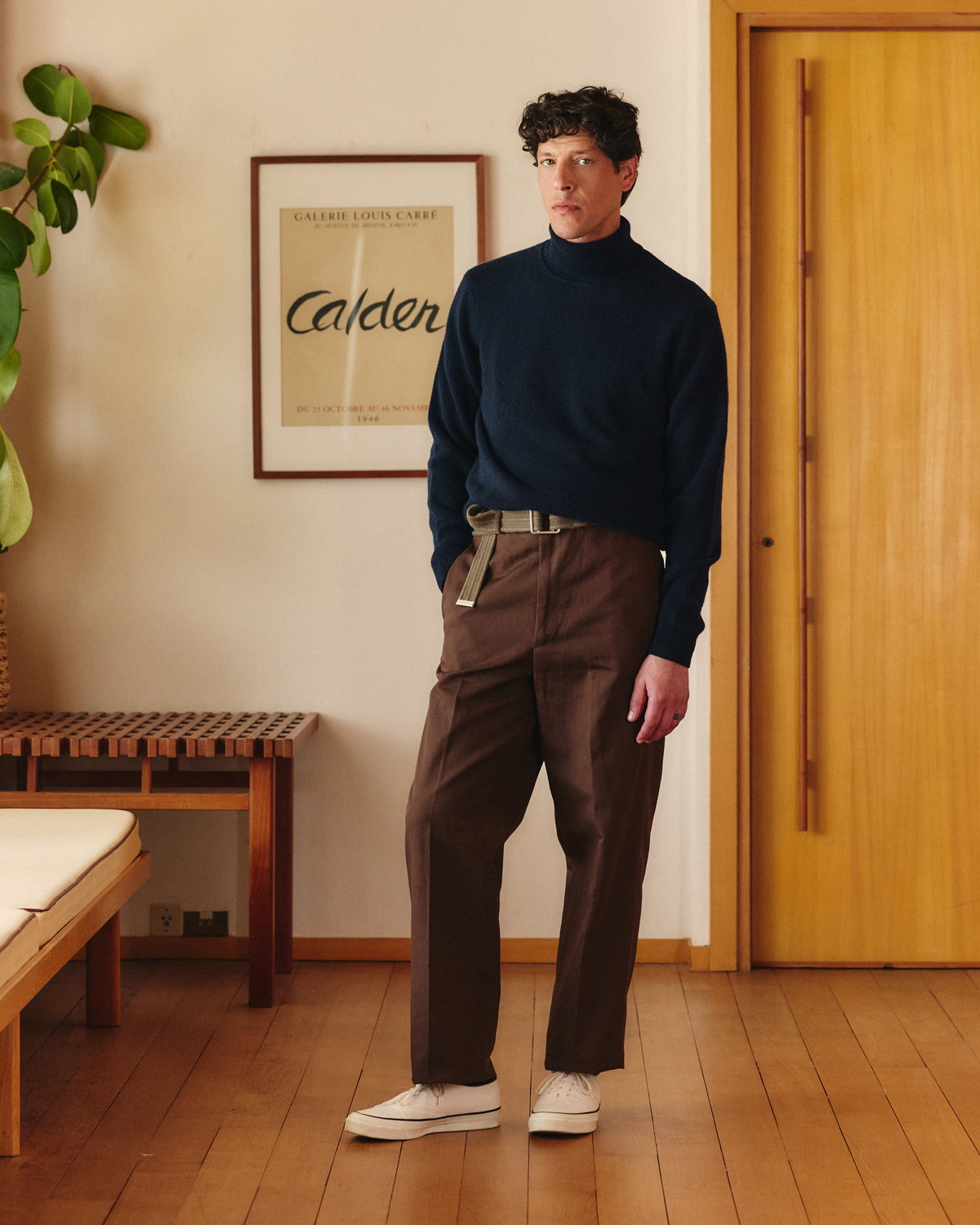 Le pull à col Cachemire