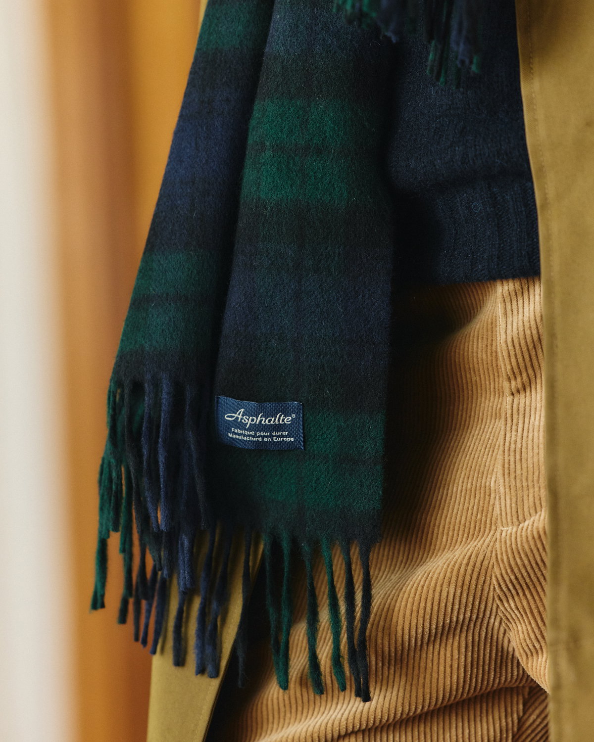 Le foulard en laine