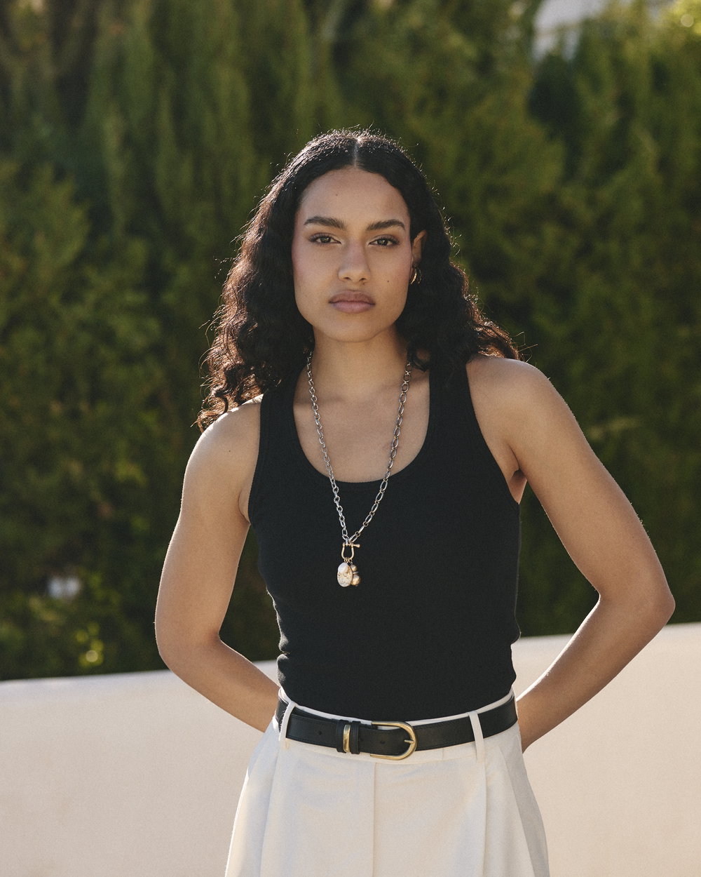 Le tanktop à côtes