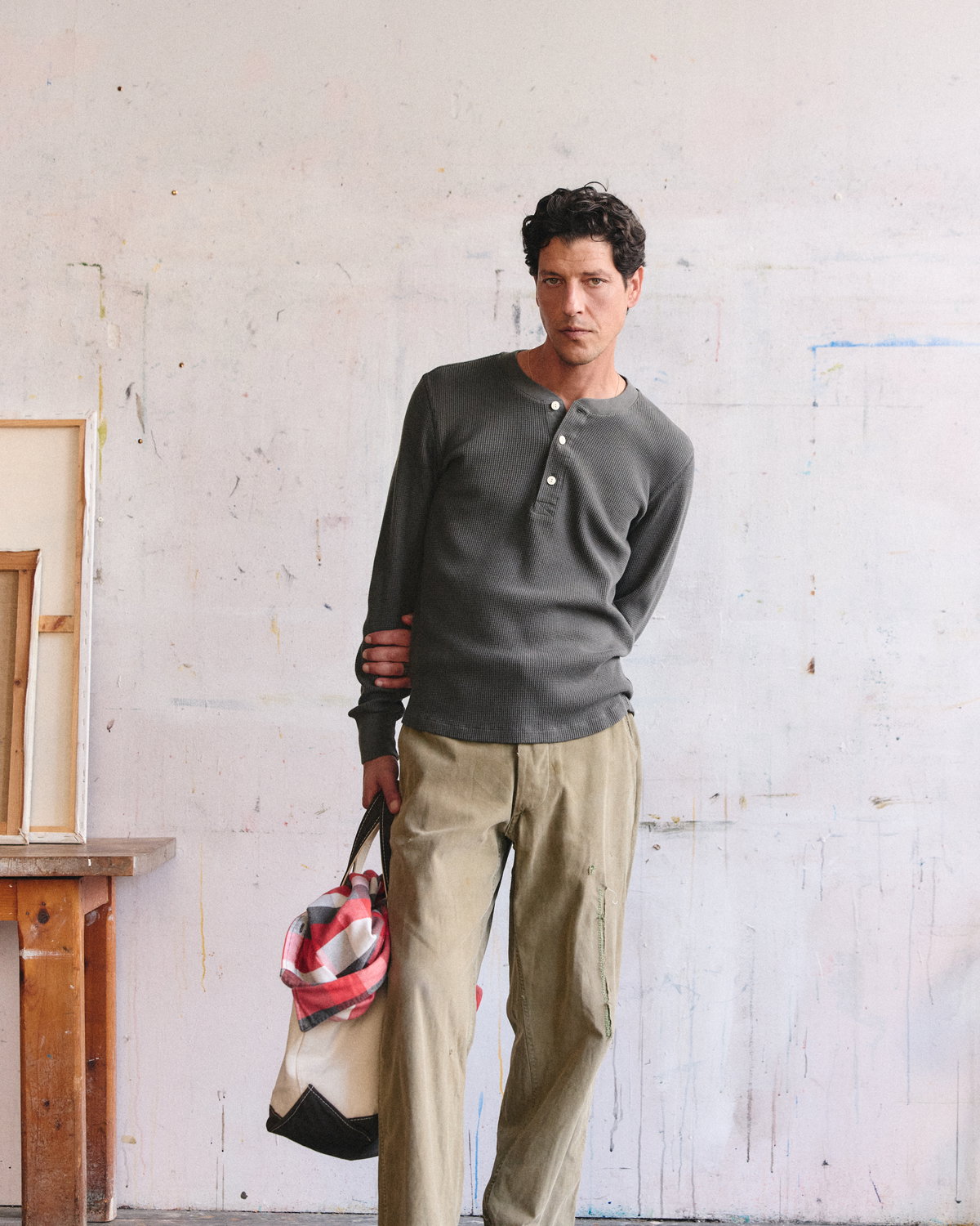 Het Henley shirt.