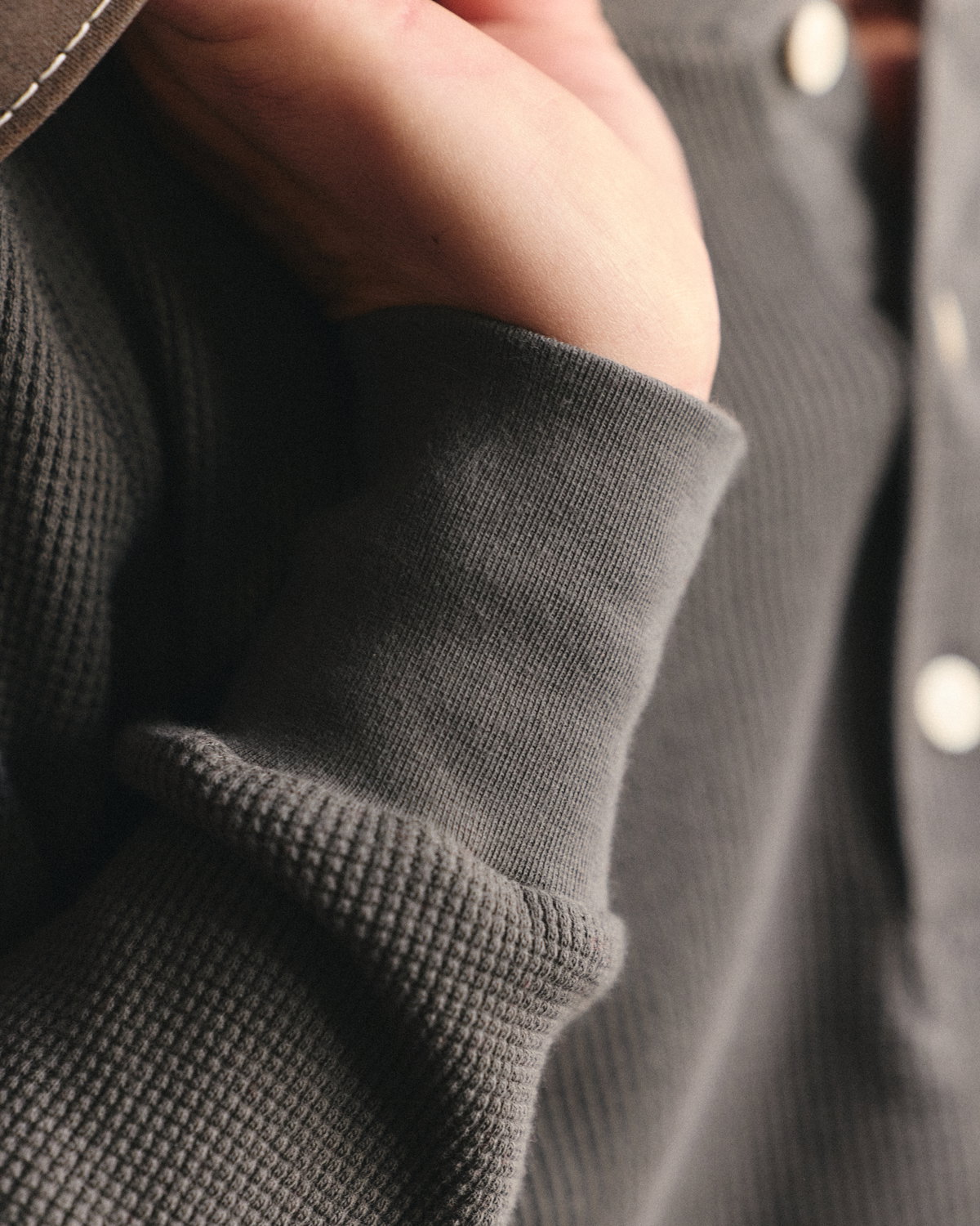 Het Henley shirt.