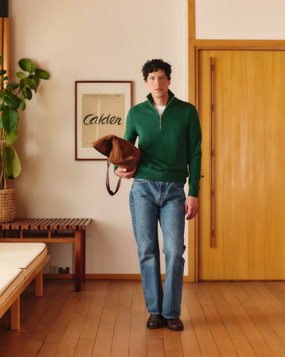 Le pull en cachemire avec fermeture éclair