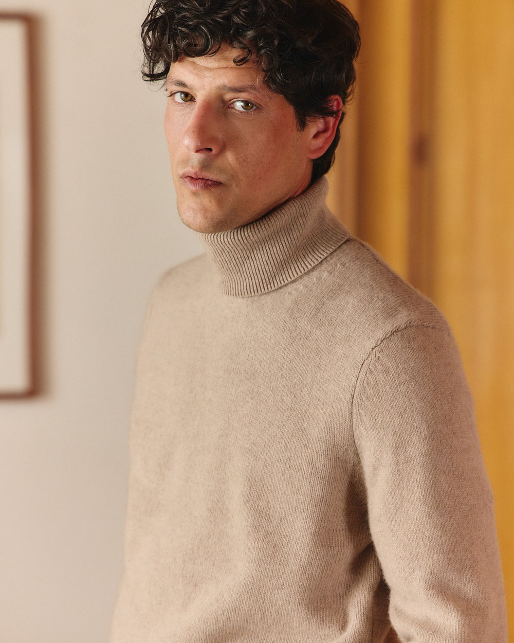 Le pull à col Cachemire