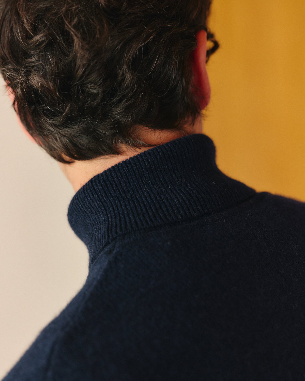 Le pull à col Cachemire